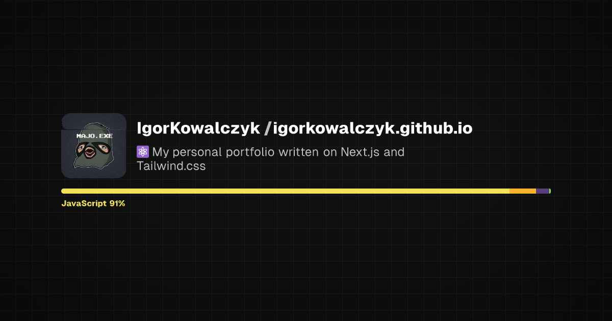 Preview of igorkowalczyk.github.io