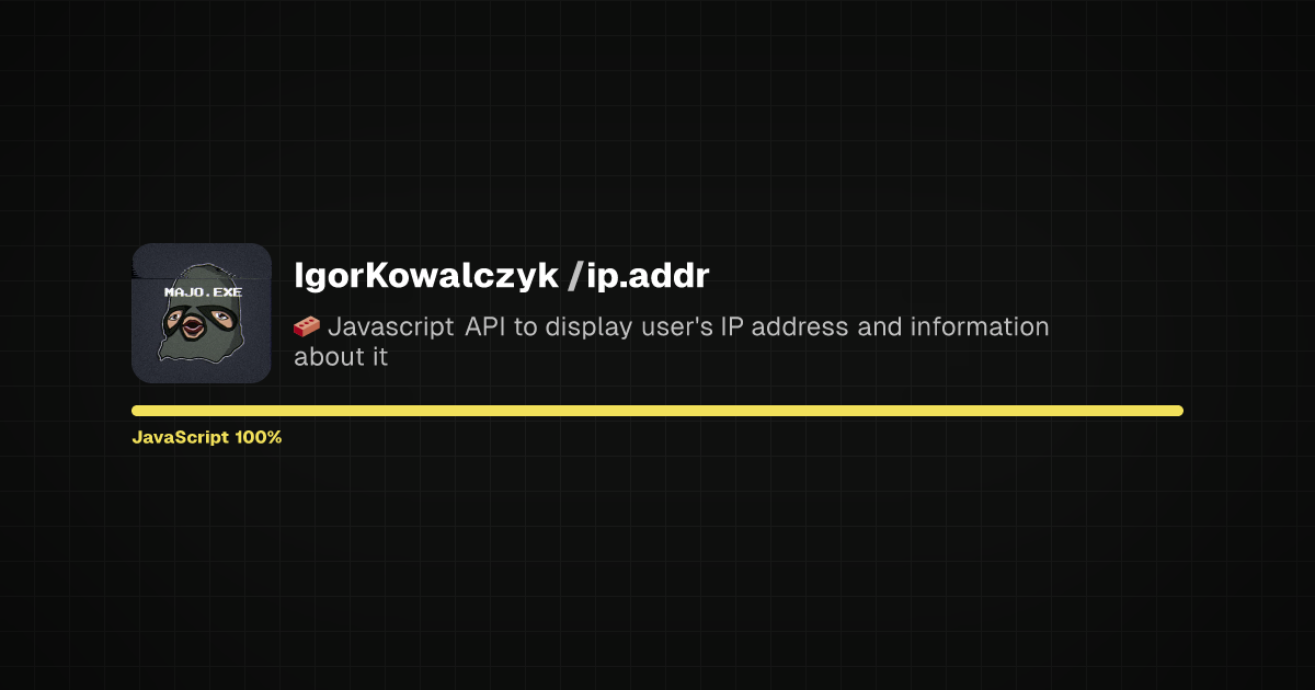 Preview of ip.addr